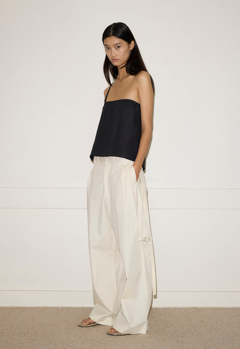 Tab Pants Off White