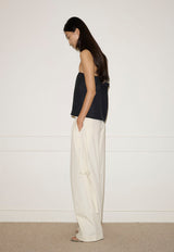 Tab Pants Off White