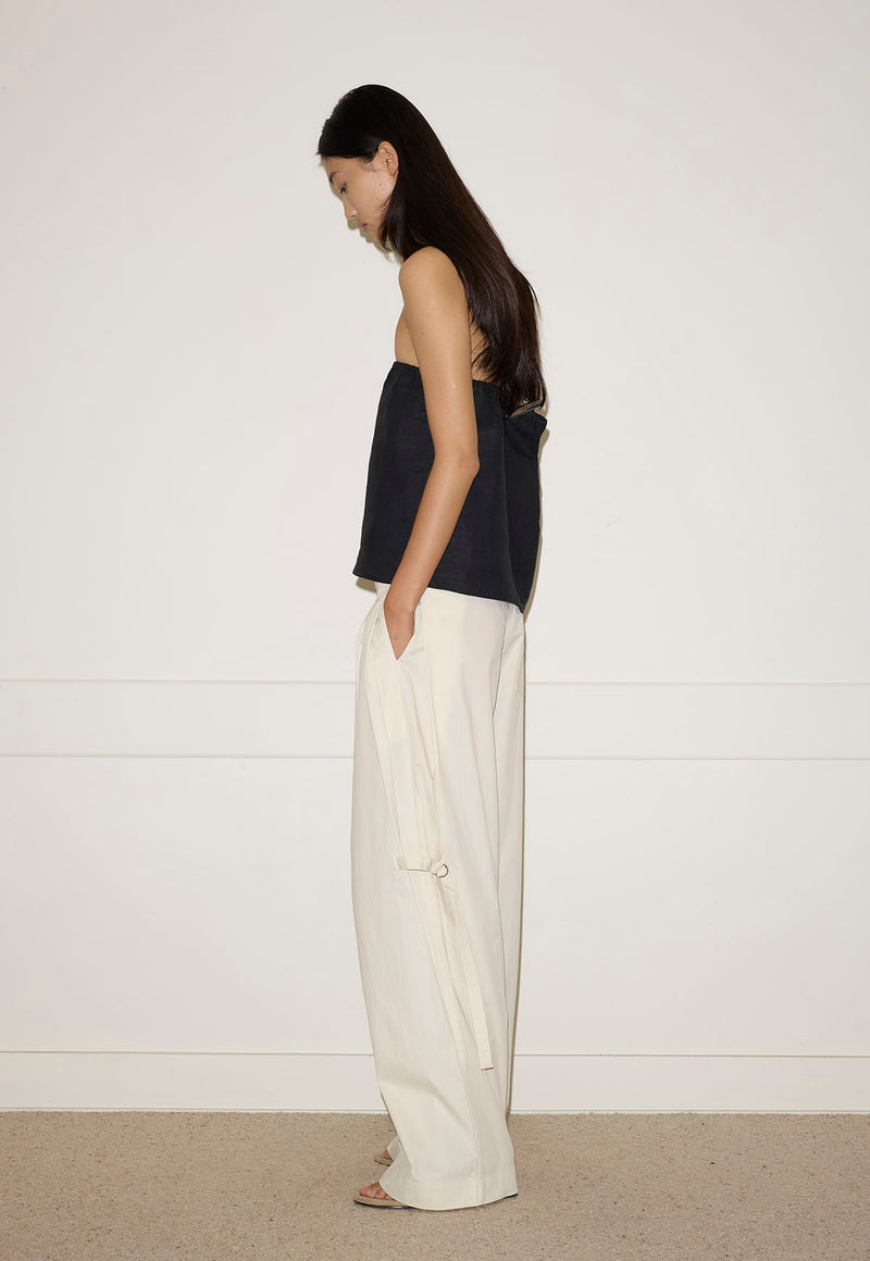 Tab Pants Off White