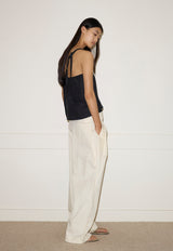 Tab Pants Off White