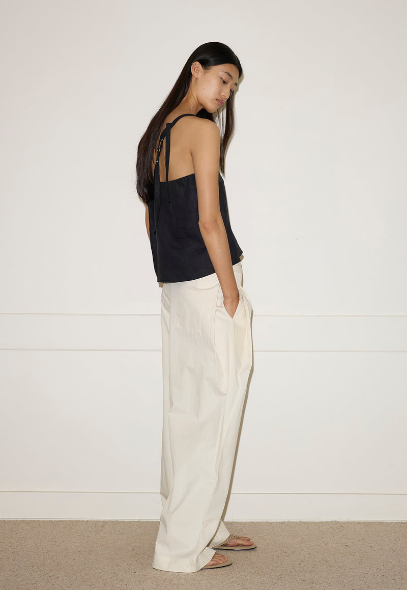 Tab Pants Off White