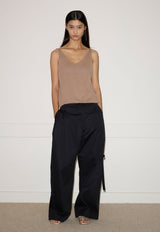 Tab Pants Black