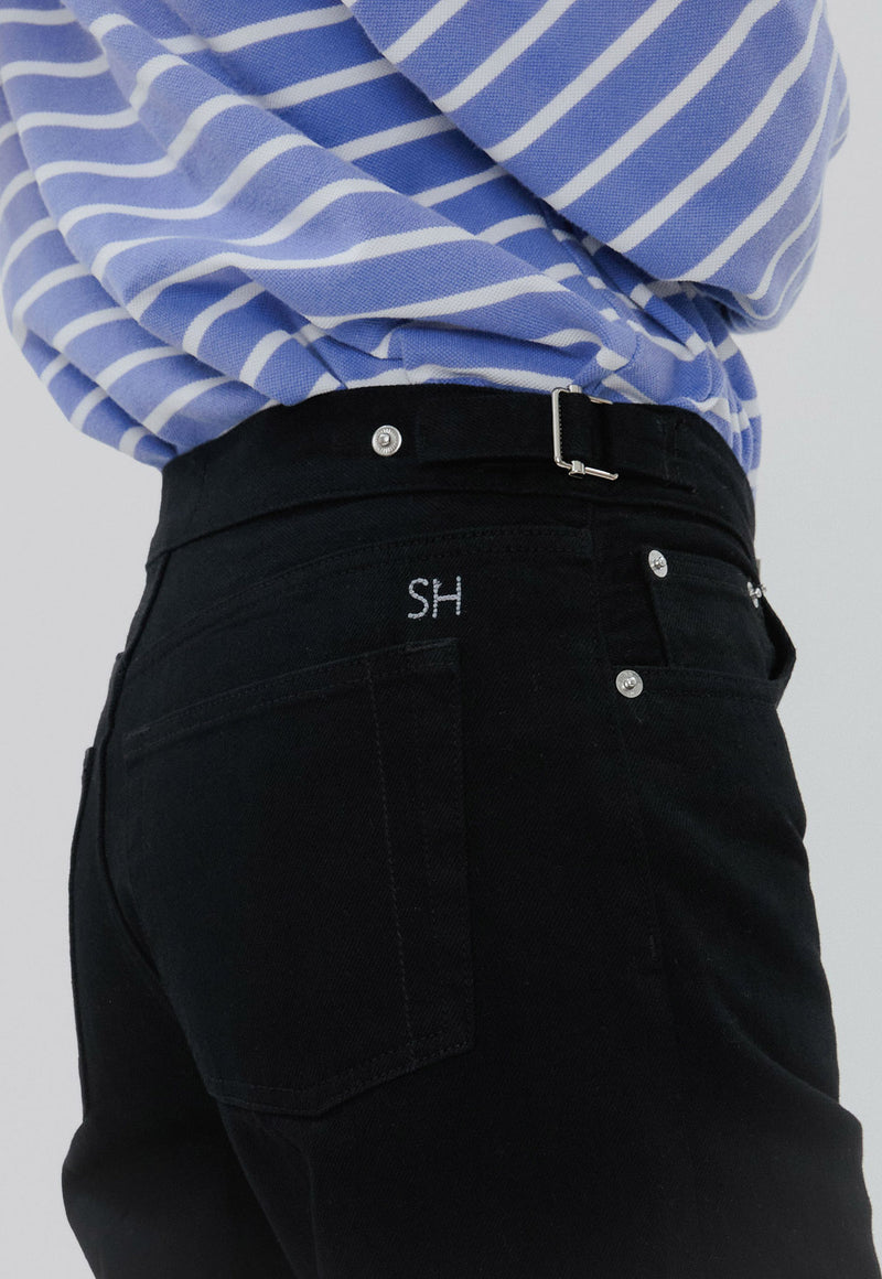 Buckle Jean Black