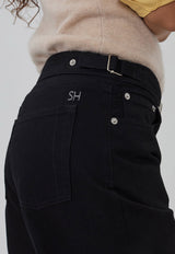 Buckle Jean Black