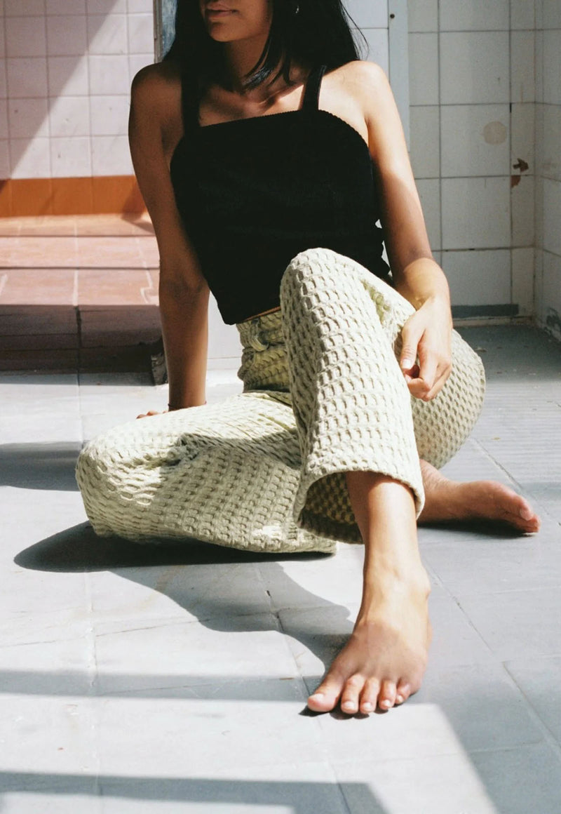 Kalypso Waffle Pants Natural