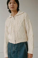 Donegal Cardigan Natural