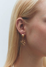 Alba Earrings Gold