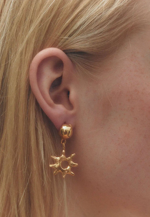 Alba Earrings Gold