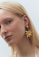 Astro Earrings Gold