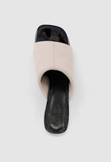 Camille Mules Cashew Croc