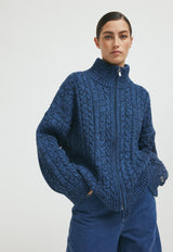 CassidyRS Knit Blue Melange