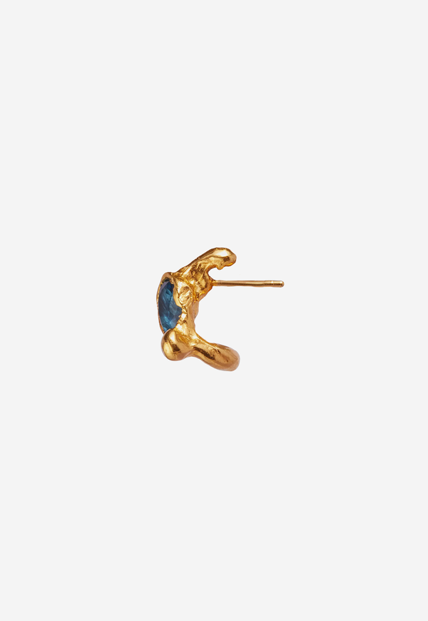 El Salto Earring Gold/Blue