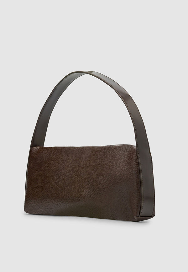 Harlow Slouch Baguette Bag Chocolate