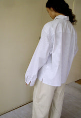 Sash Shirt Lake Stripe