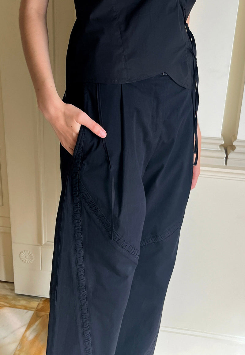 Channel Pant Black