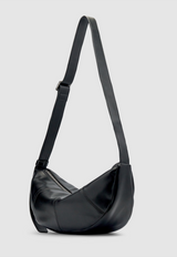 Mischa Crescent Bag Black