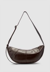 Mischa Crescent Bag Dark Chocolate