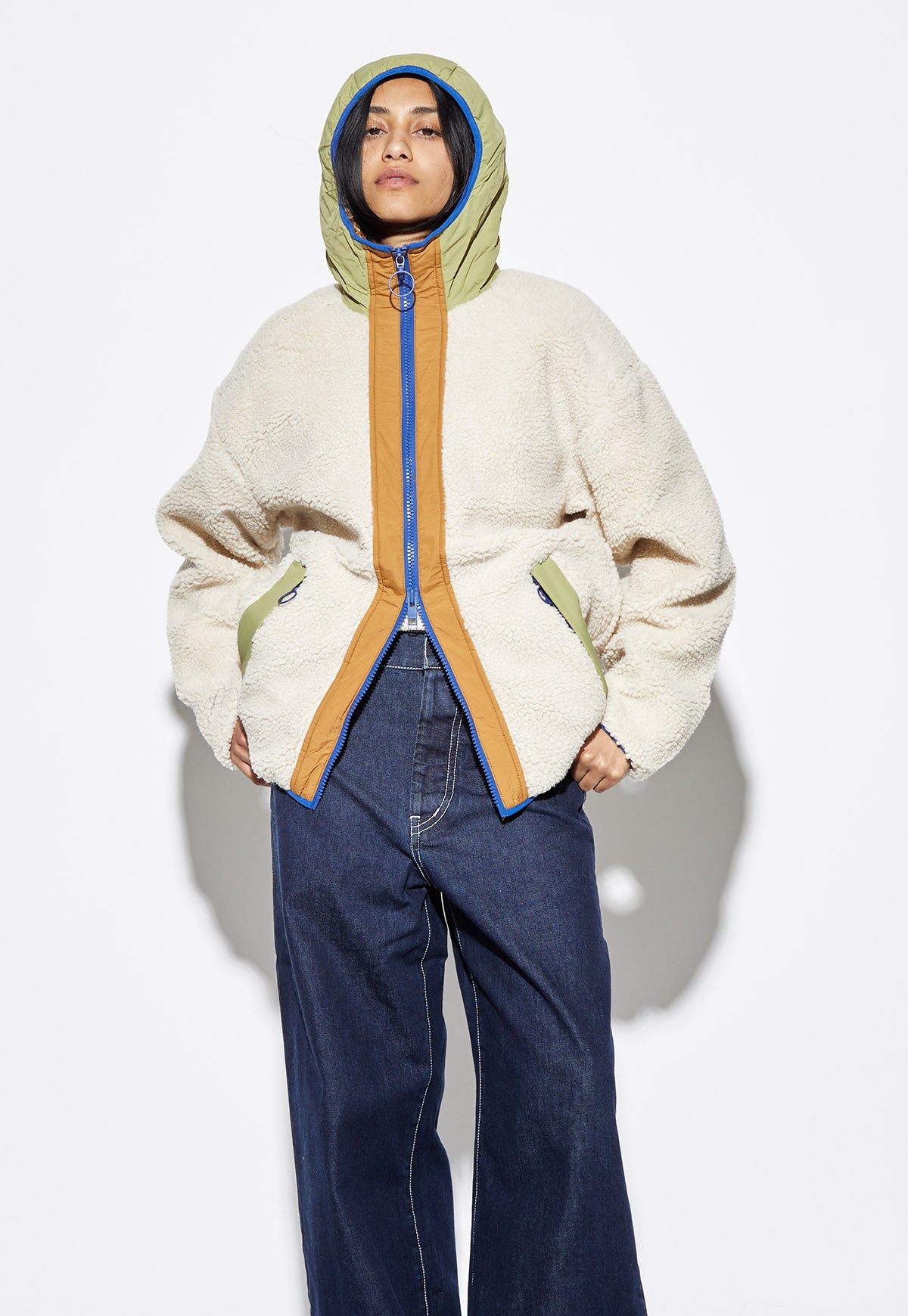 Unisex Mosino Sherpa Jacket – NOIS NEW YORK