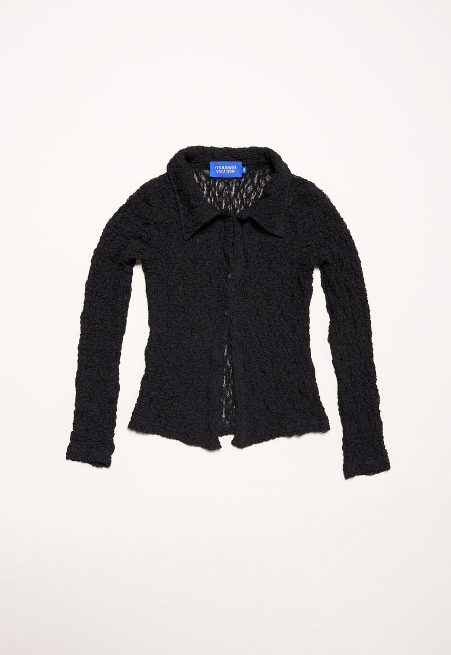 Impression Lace Cardigan Black – NOIS NEW YORK