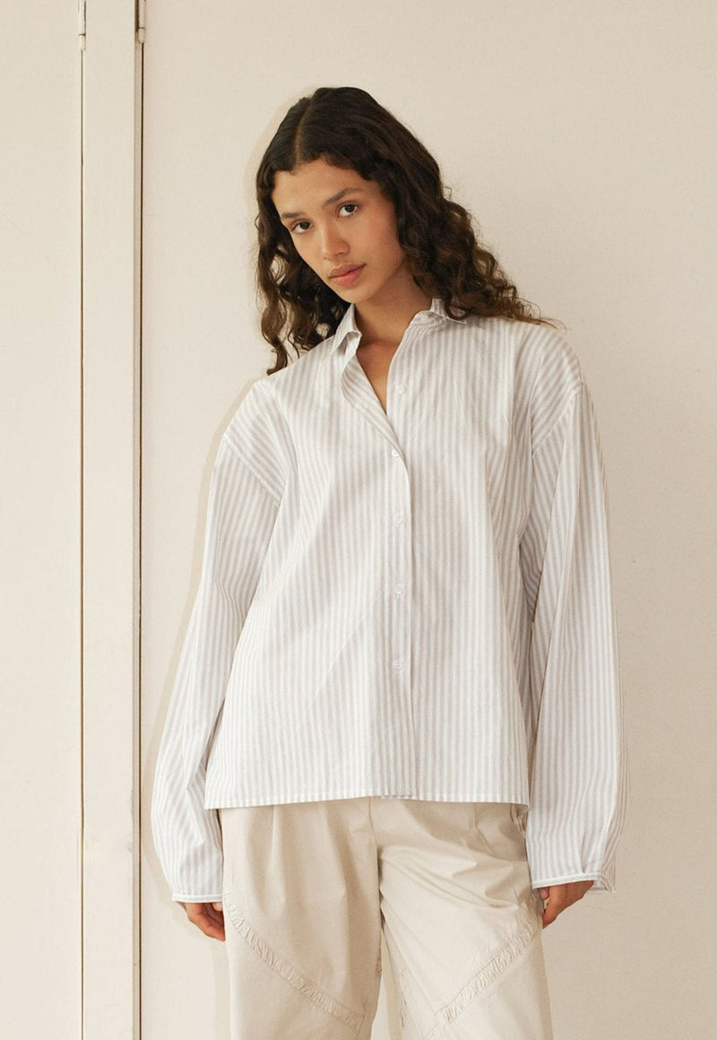 Sash Shirt Lake Stripe