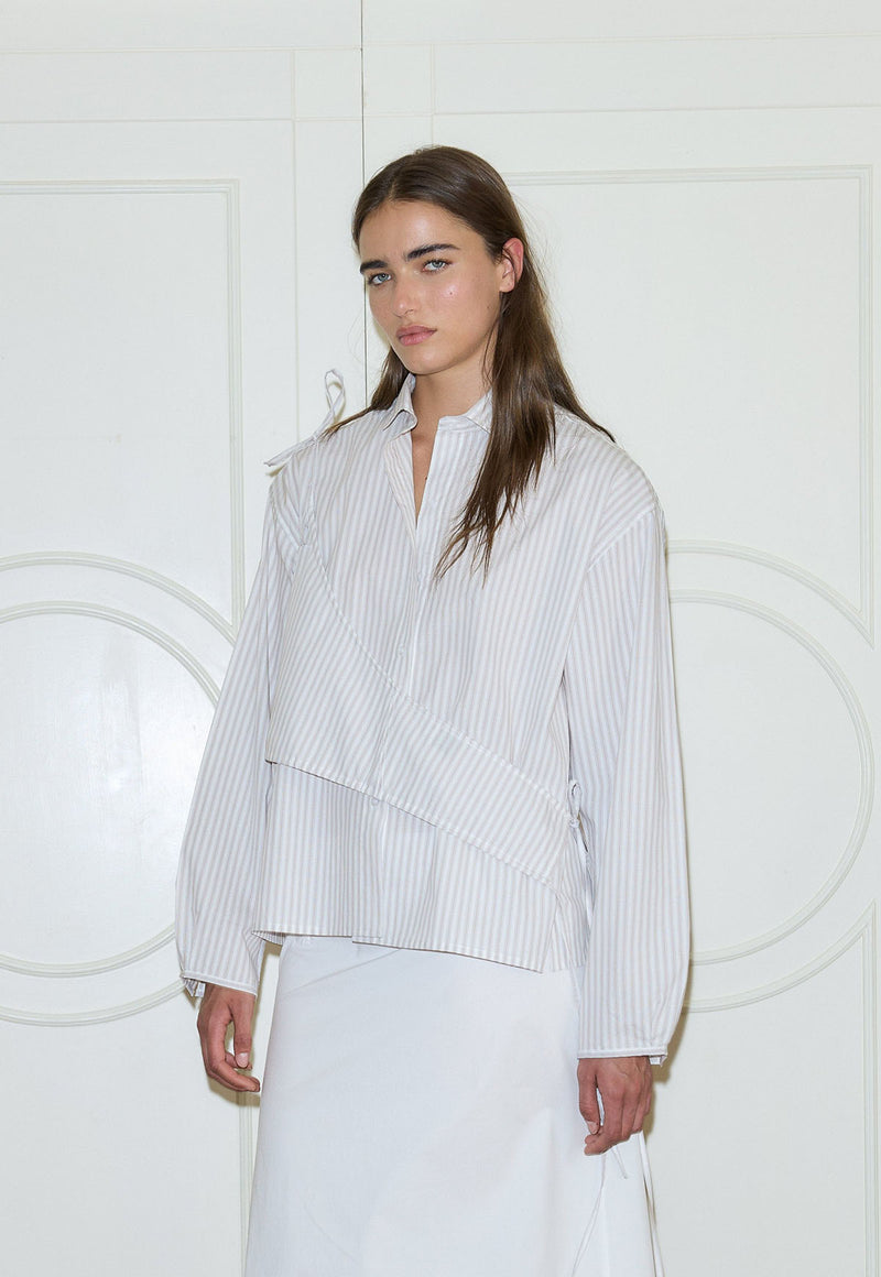 Sash Shirt Lake Stripe