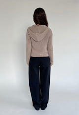 Bear Zip Up Light Brown