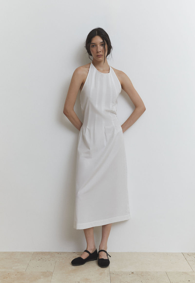 Emi Pleated Dress