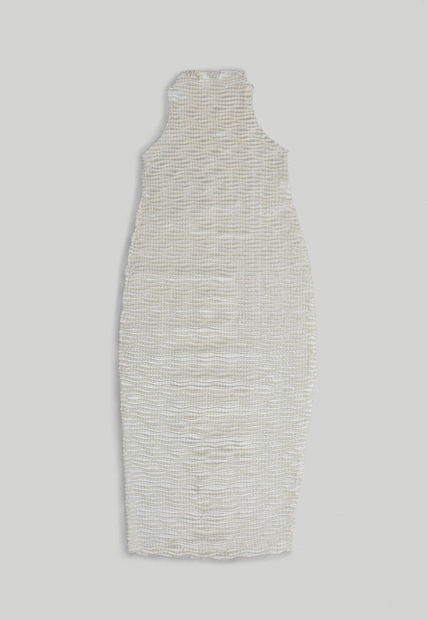 Skin Singlet Dress Pearl