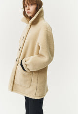 Reversible Vegan Shearling Jacket