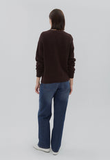 Hotel Sweater Long Sleeve Chocolate