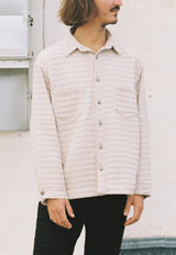 Aniela Parys Julian Waffle Jacket Natural