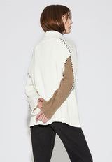 Oversized Stitch Sweater Off-White