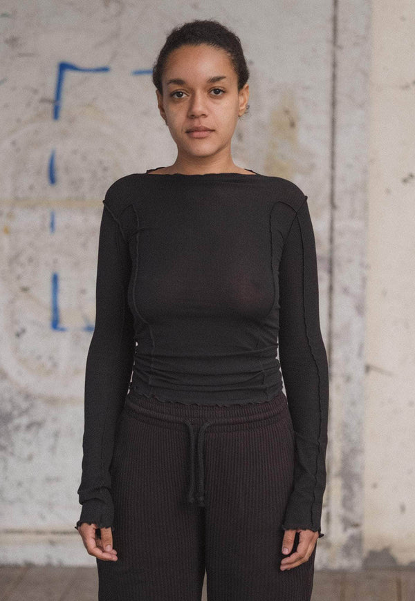 Omato Long Sleeve Tee Black