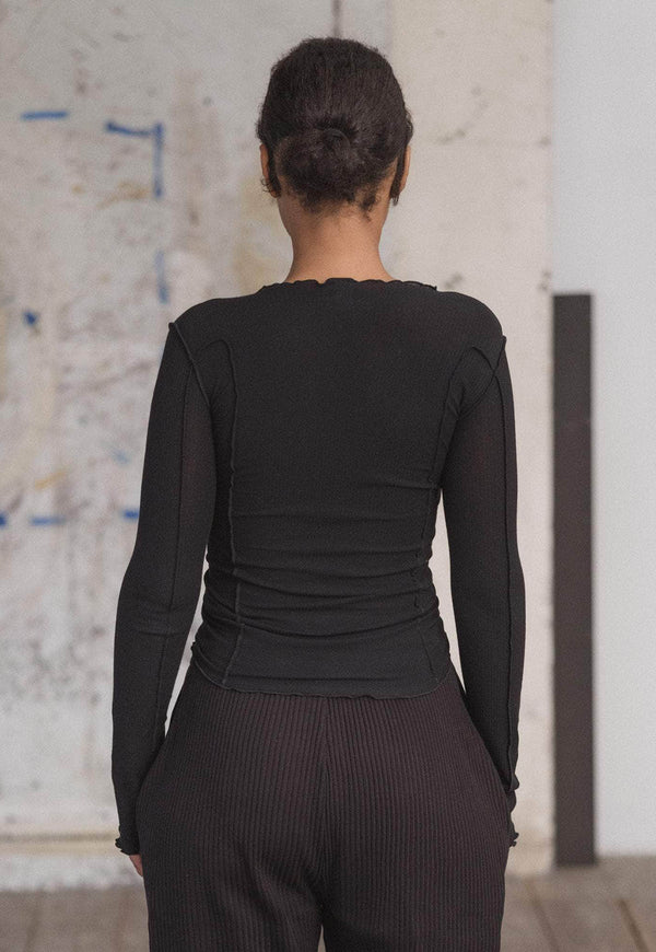 Omato Long Sleeve Tee Black
