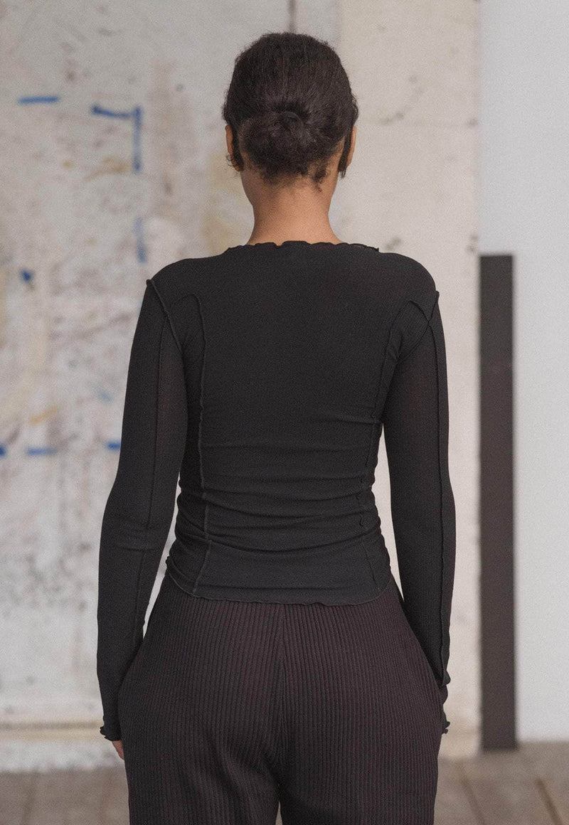 Omato Long Sleeve Tee Black