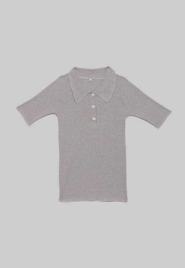 Dual Polo Grey Melange