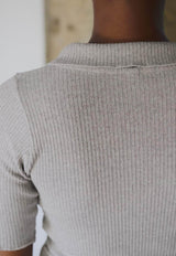 Dual Polo Grey Melange
