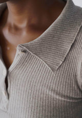 Dual Polo Grey Melange