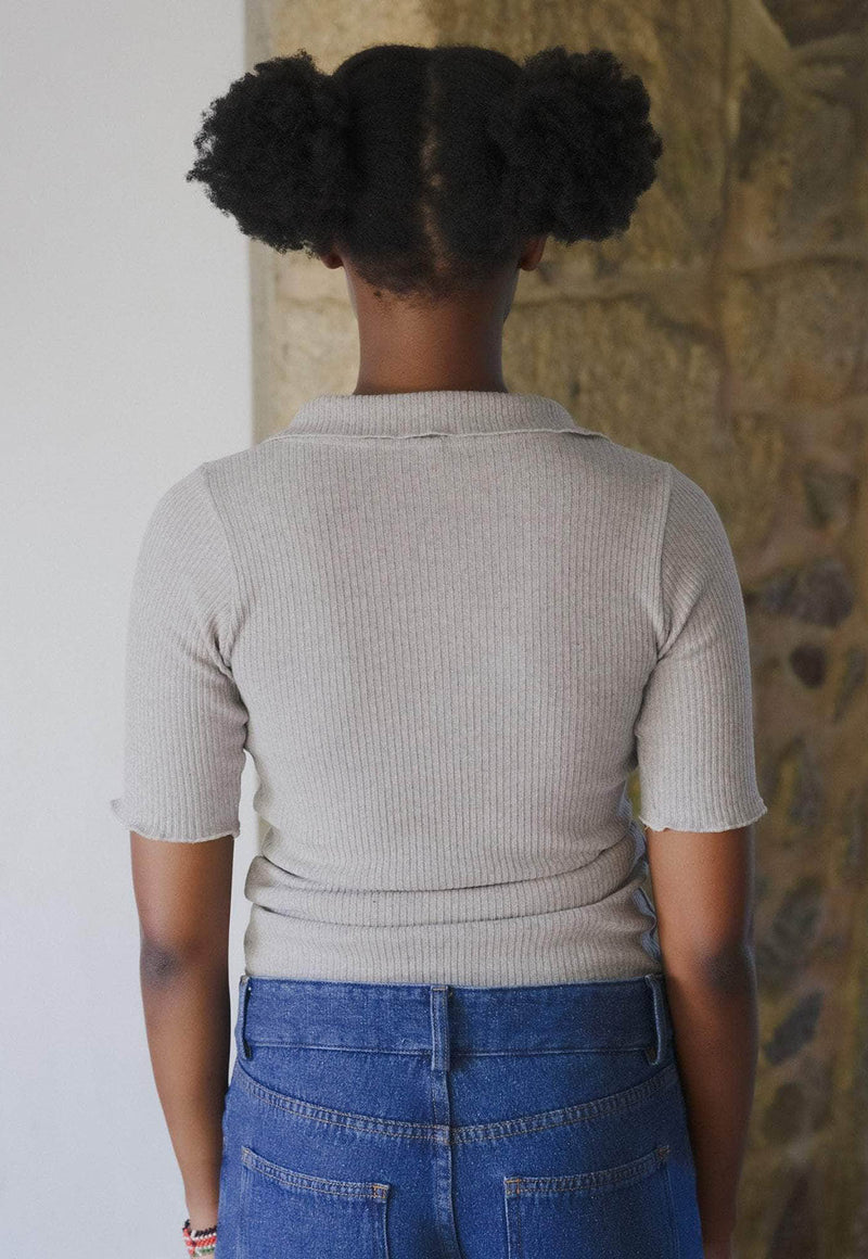 Dual Polo Grey Melange