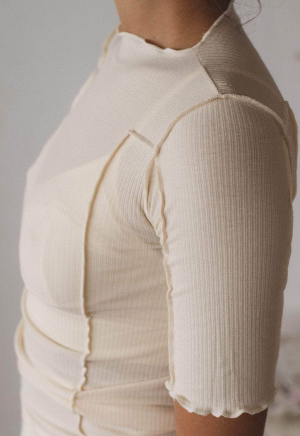 Omato 3/4 Tee Shirt Off White