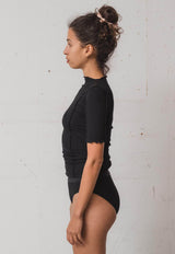 Omato 3/4 Tee Shirt Black