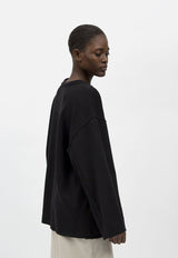 Maggie Oversized Jumper Black