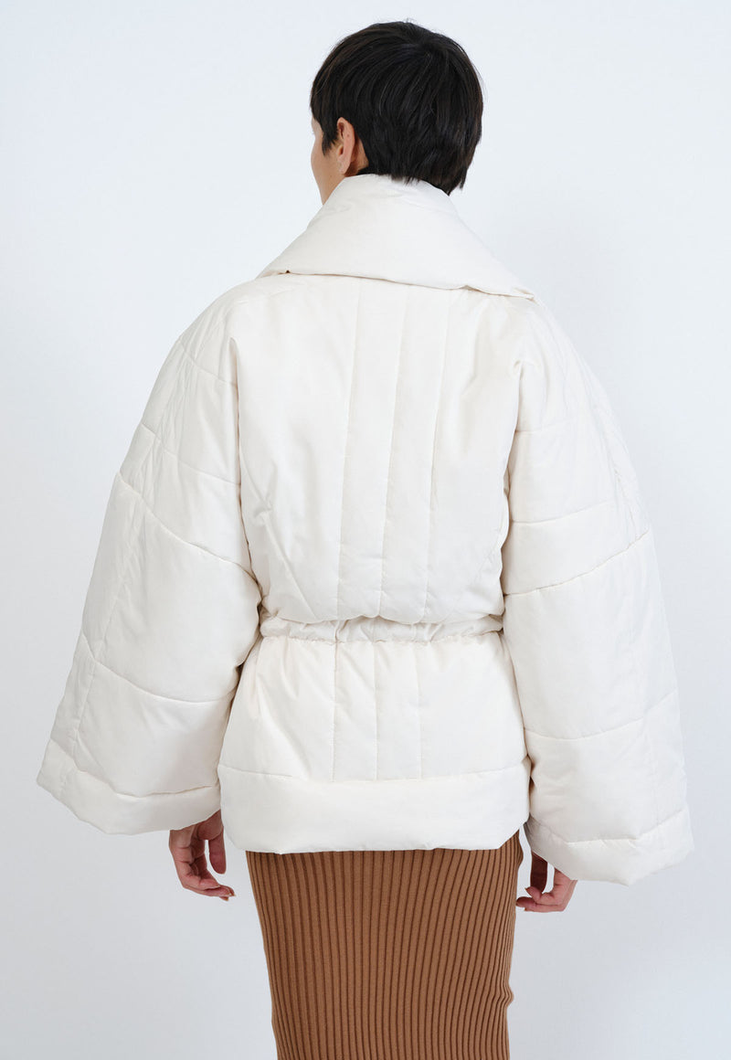 Chiba Puffer Jacket Off White