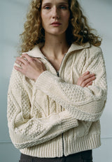 Donegal Cardigan Natural