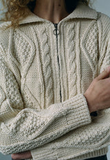 Donegal Cardigan Natural