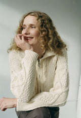 Donegal Cardigan Natural
