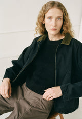 Studio Jacket Washed Black