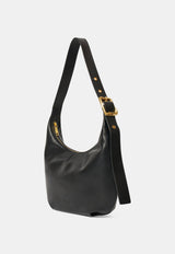 Large Everyday Croissant Bag Black