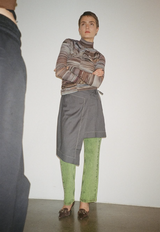 Lyra Top Abstract Grey