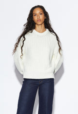 Delcia Sweater White